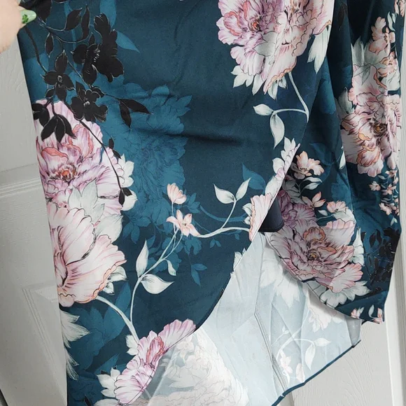 HP🎉 City Chic Jade Blossom Dress - EUC - 18/M - Picture 5 of 14